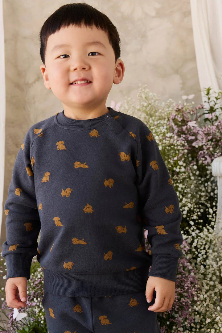 J212512081 Organic Cotton Flynn Sweatshirt - Playful Milo Captain