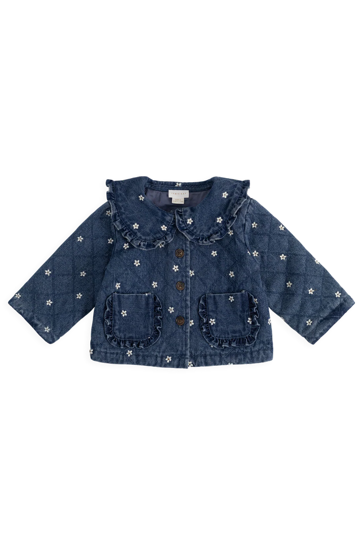 AMANDINE JACKET - JOSIE FLORAL DENIM