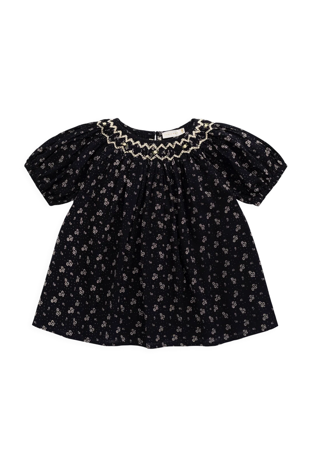 J356712065 Organic Cotton Dominique Dress - Maisie Navy