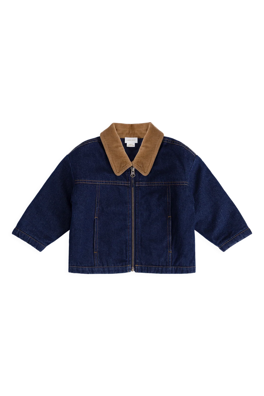 J353011014 Ezekiel Jacket - Mid Indigo Denim