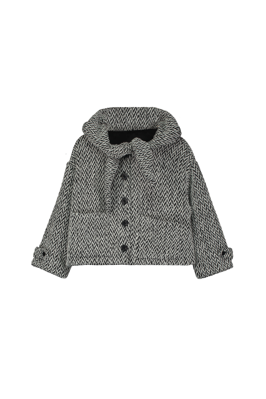 K003 190-1050 Holm Hooded Jacket - Black