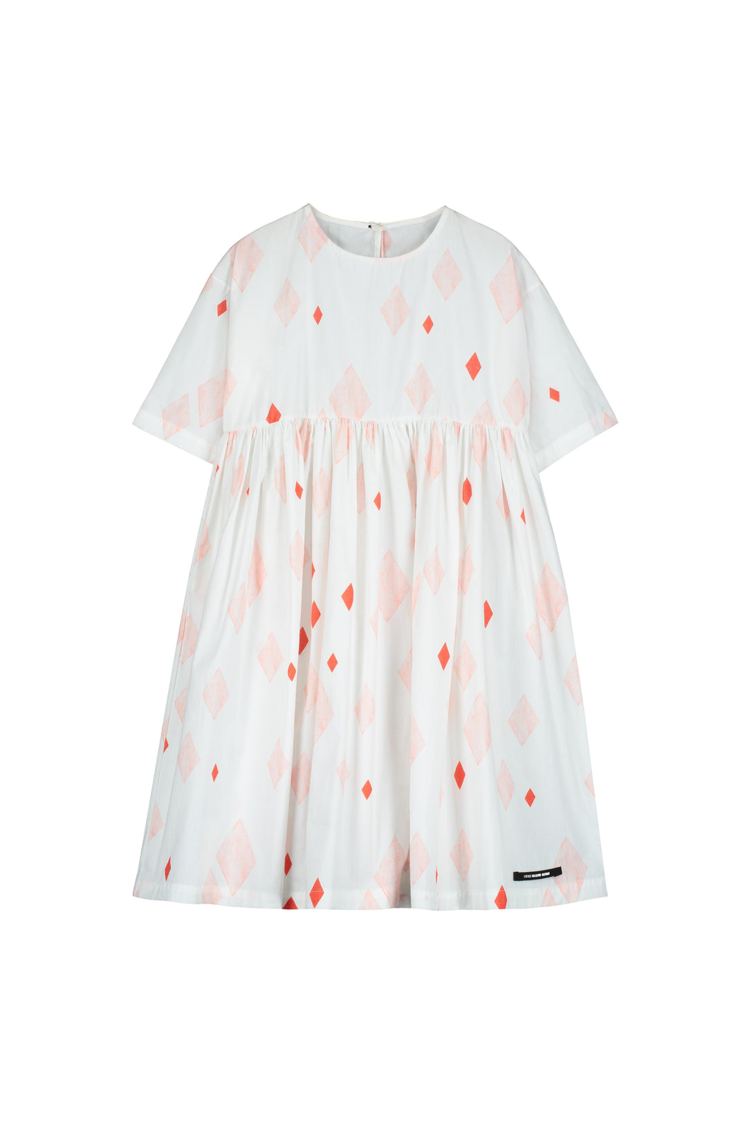 Joker Dress-White/Red