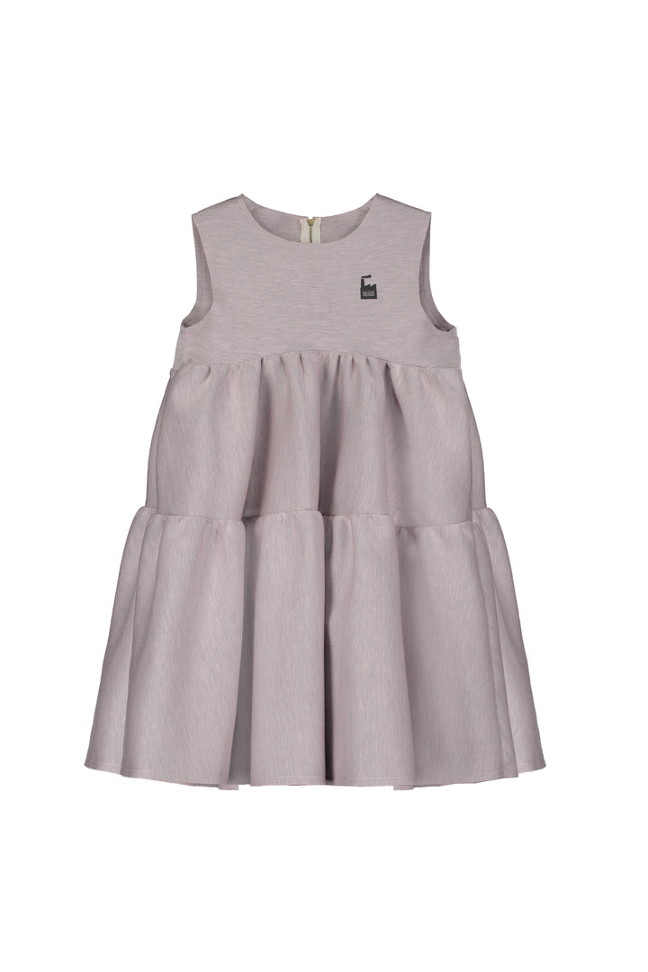 K027A 190-3015 Doll Apron Dress - Pale Pink