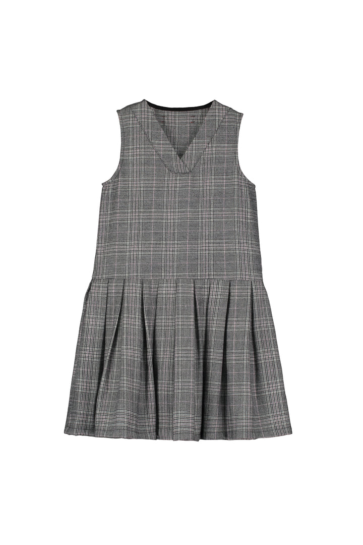 K032 190-3020 Harpa Pleated Dress - Plaid