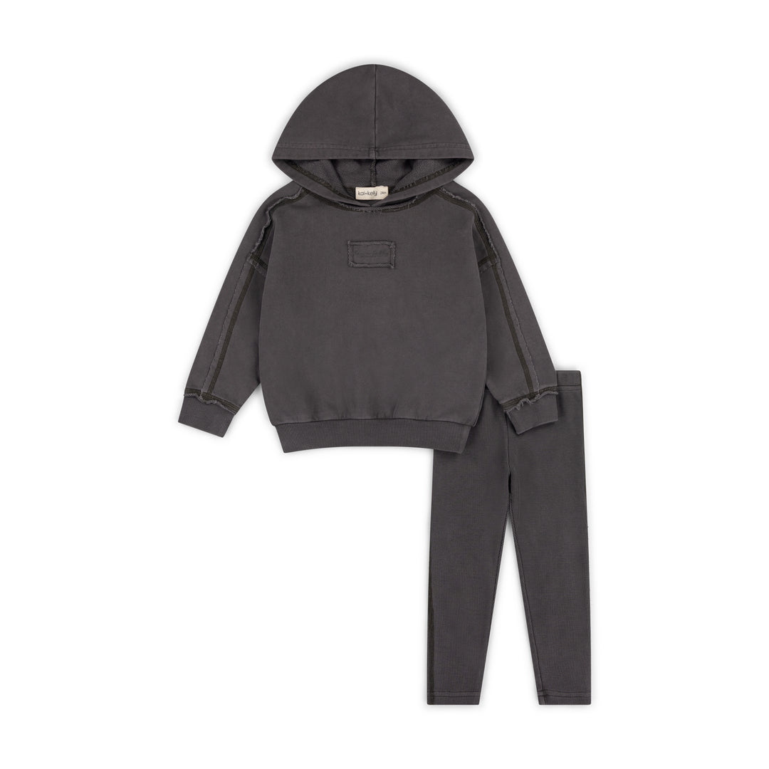 KK26-664 Quiet Comfort Hooded Set Gunmetal