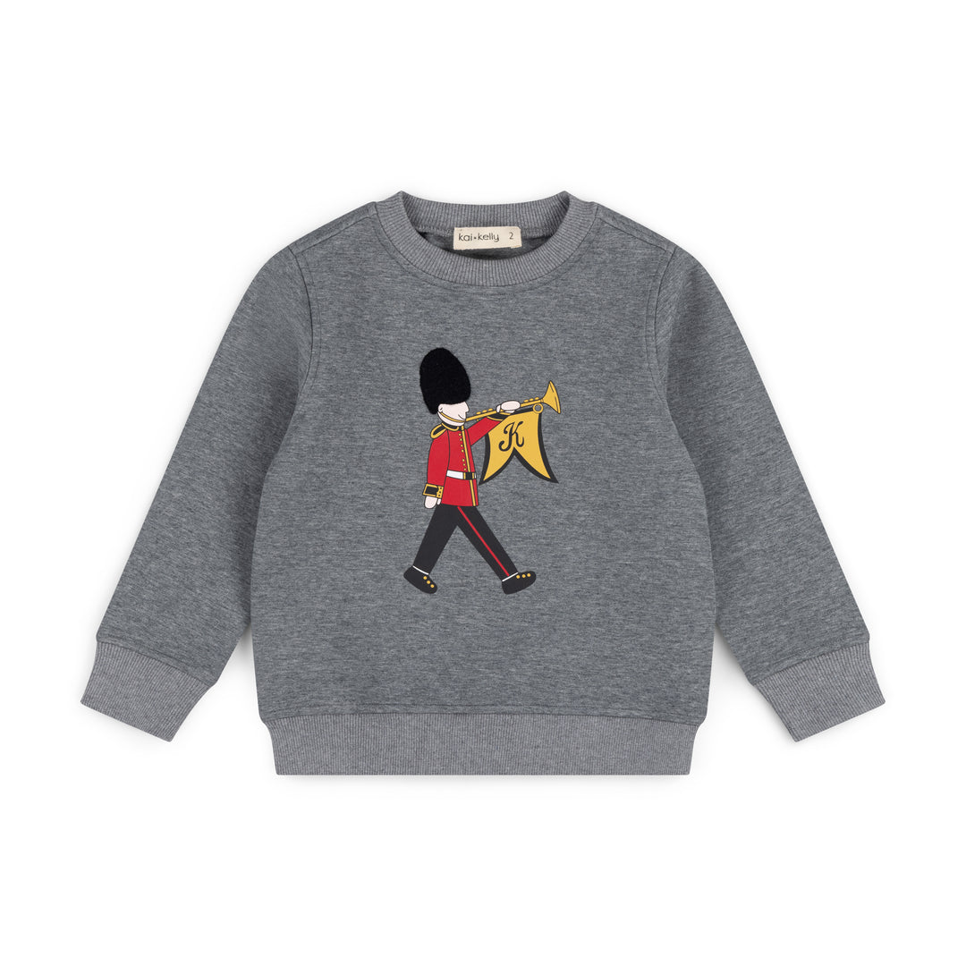 KK26-697a Soldier Sweatshirt Heather Grey