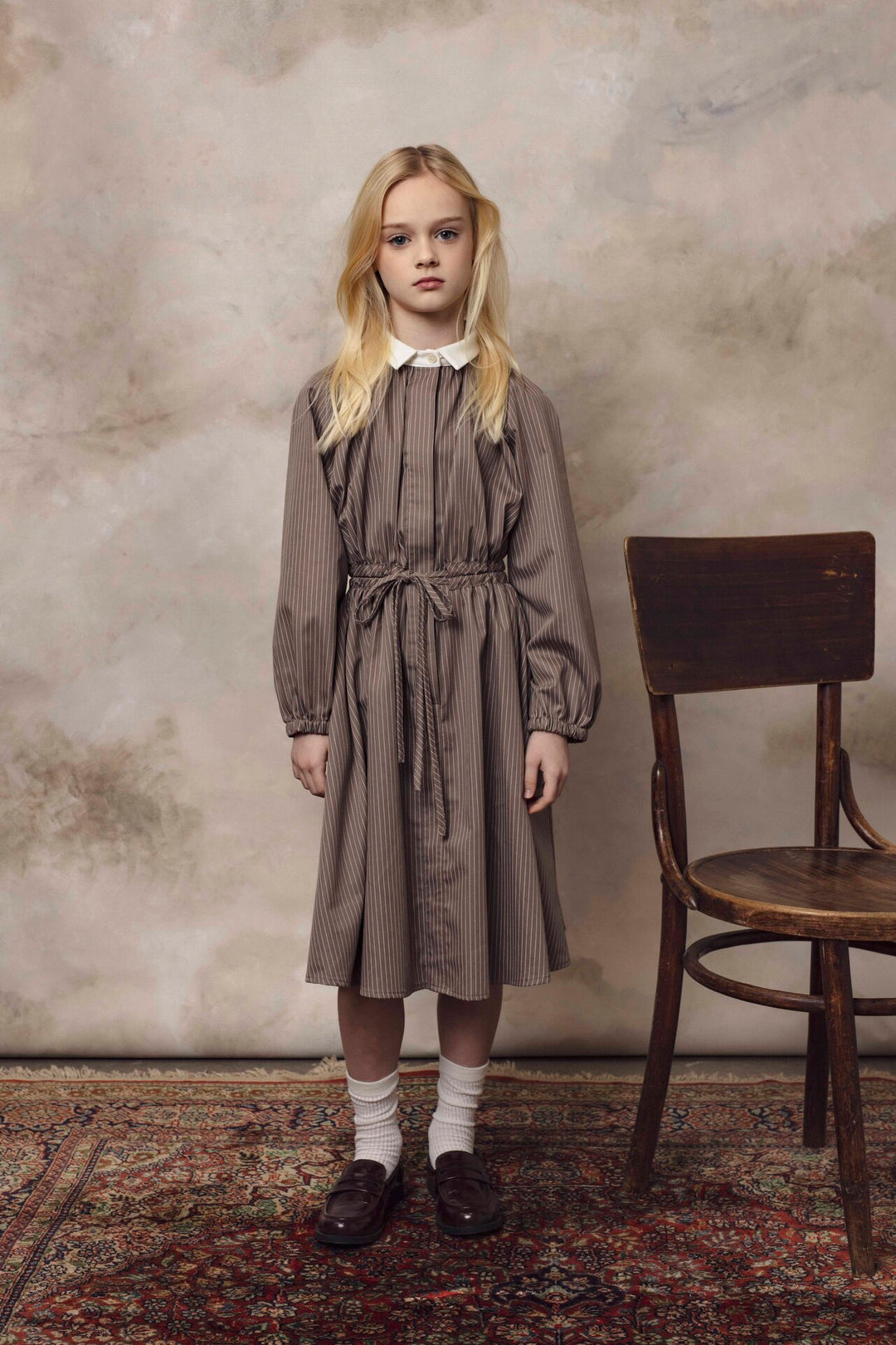 FLIGHT DRESS DARK SAND STRIPES
