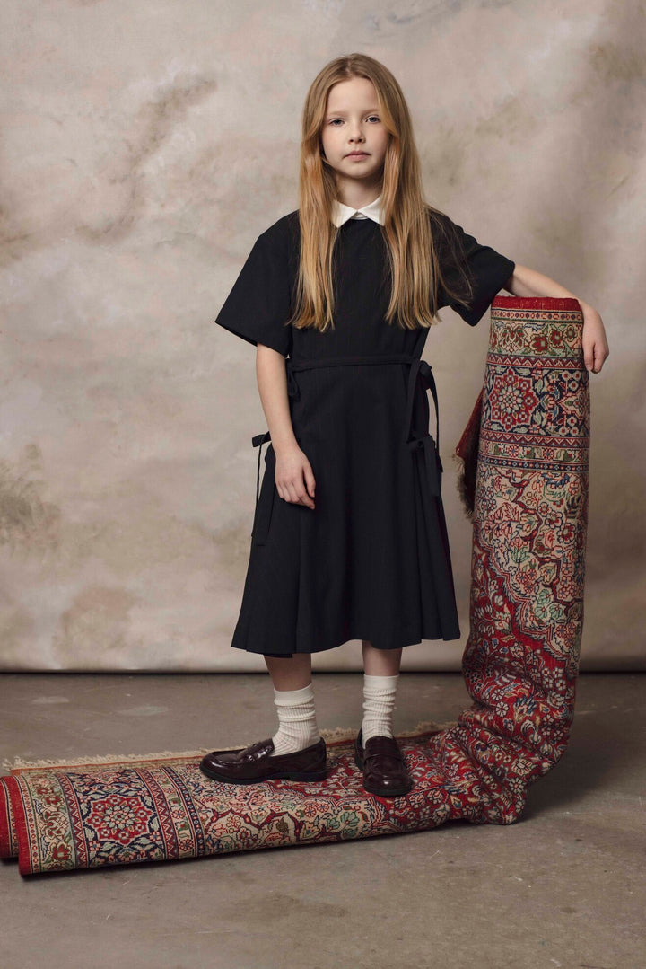 MIST DRESS BLACK STRIPES