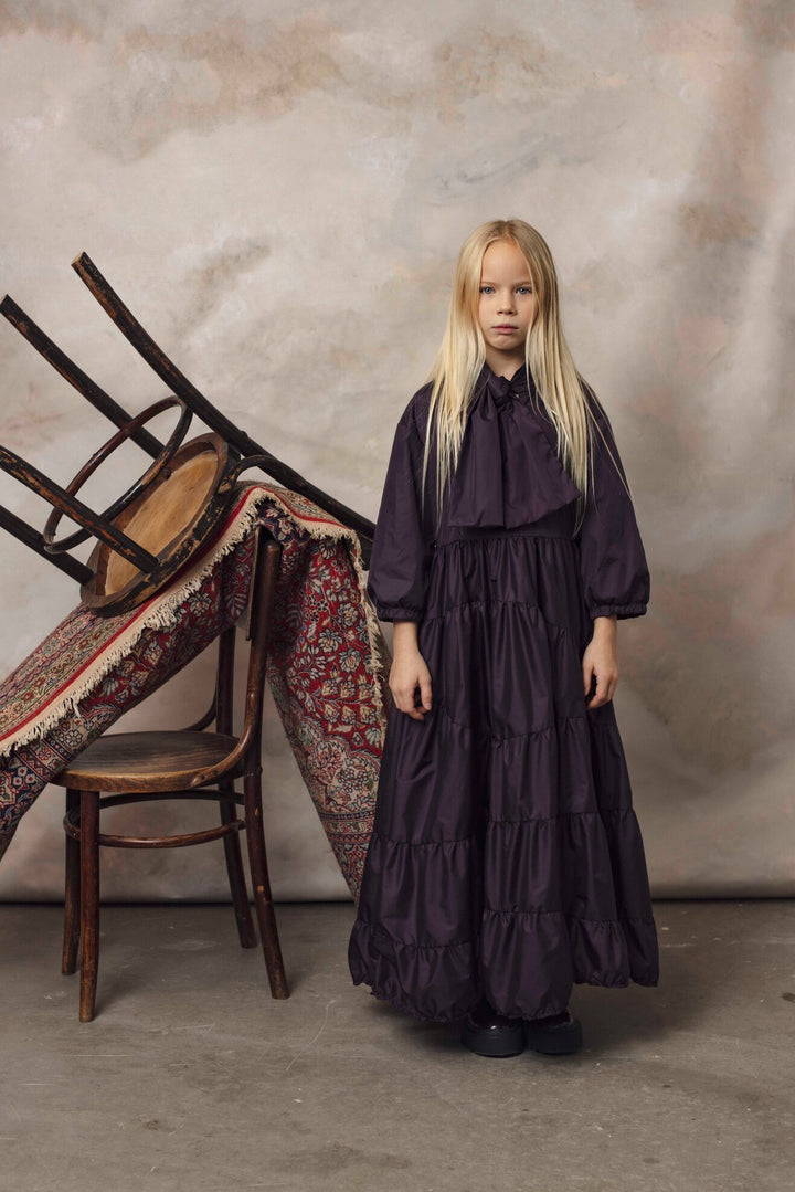 BREATH DRESS BLACK WITH BELT