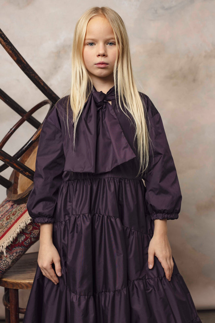 BREATH DRESS BURDUNDY WITH BELT