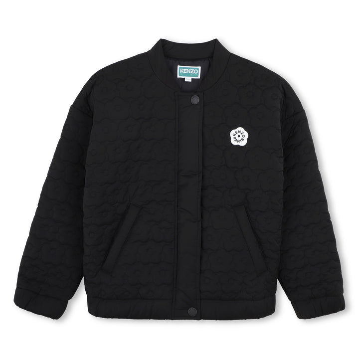 K62001  BLACK PADDED JACKET IN POLYESTER