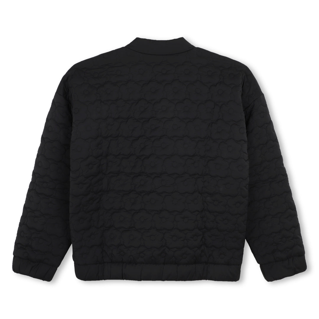 K62001  BLACK PADDED JACKET IN POLYESTER