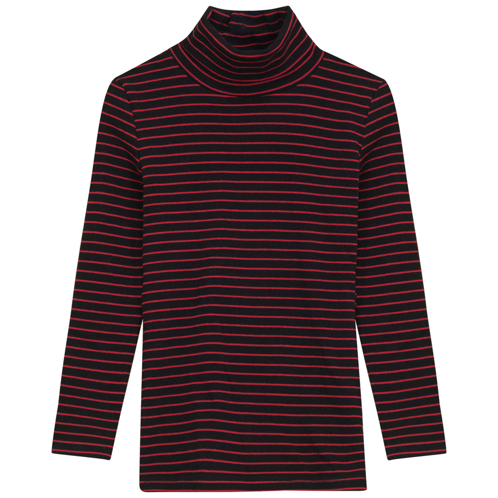 MOONSHOT Logo Striped Mock Neck Dry Tシャツ MOONSHOT Logo Striped Mock Neck Dry Tシャツ L MOONSHOT