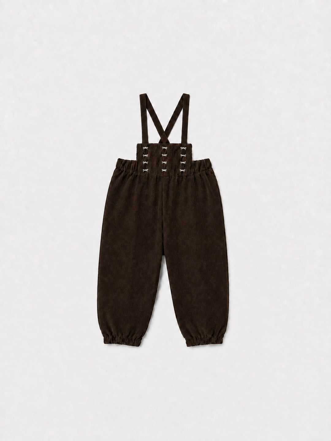 KS2602 GIRLS BROWN ROMPER
