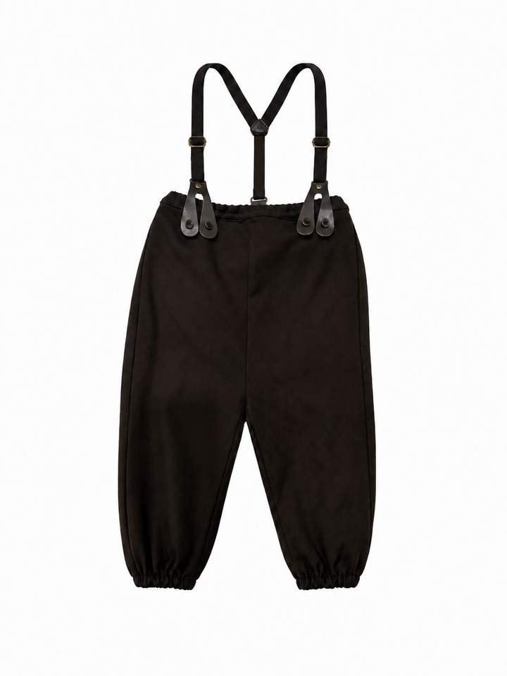 KS2603-KS2605 BOYS BROWN ROMPER AND CHECKED SHIRT SET