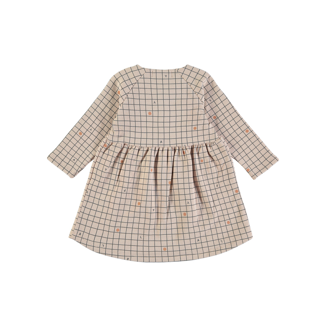 Dresses-Checks nude