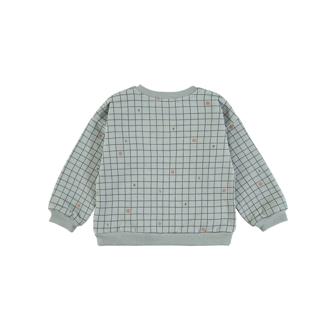 Sweatshirts-Checks blue