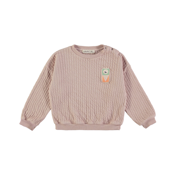 Sweatshirts-Quilted nude