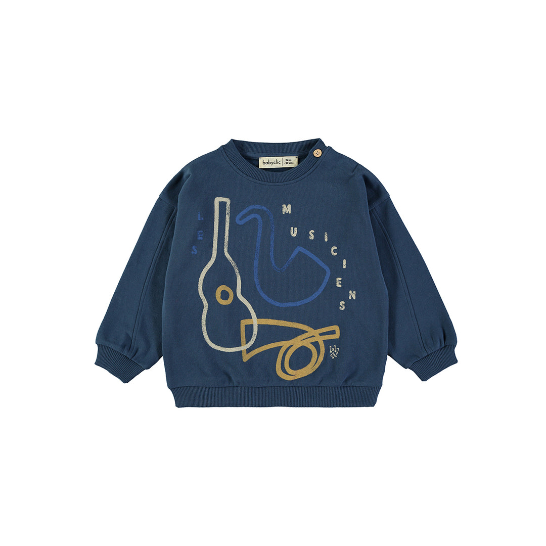 SWEATSHIRTS - MUSICIENS DARK BLUE