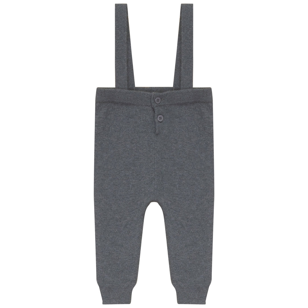 LIAM KNIT OVERALLS-GREY