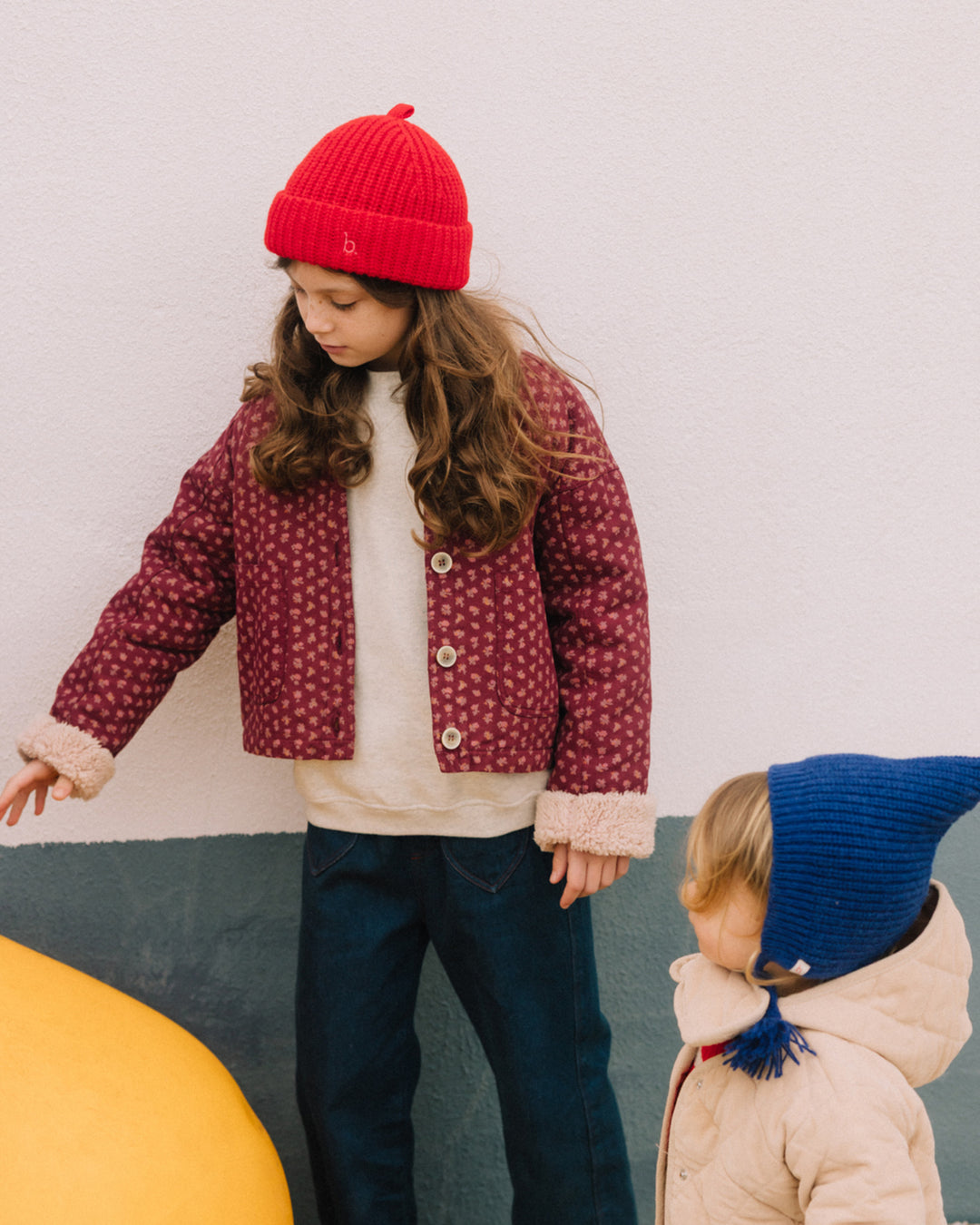 266 COTTAGE JACKET - POMEGRANATE