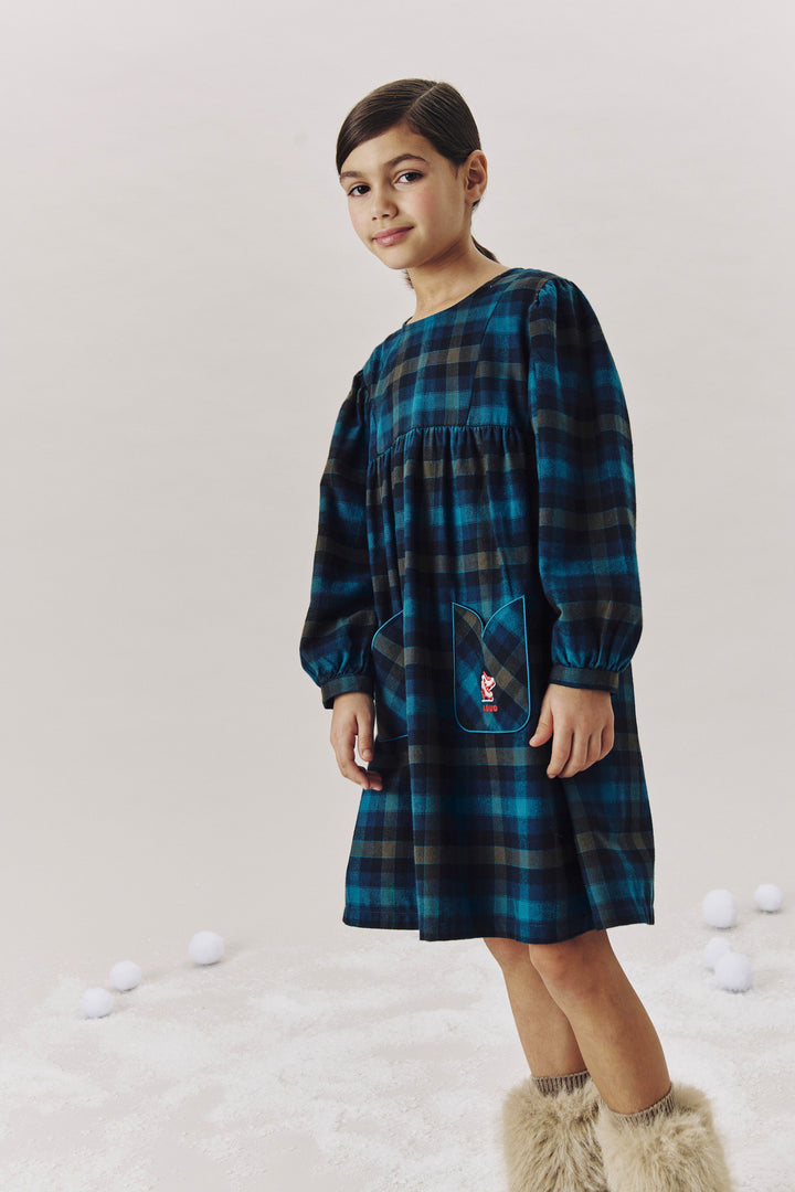 GD04 HUT DRESS - CHECK