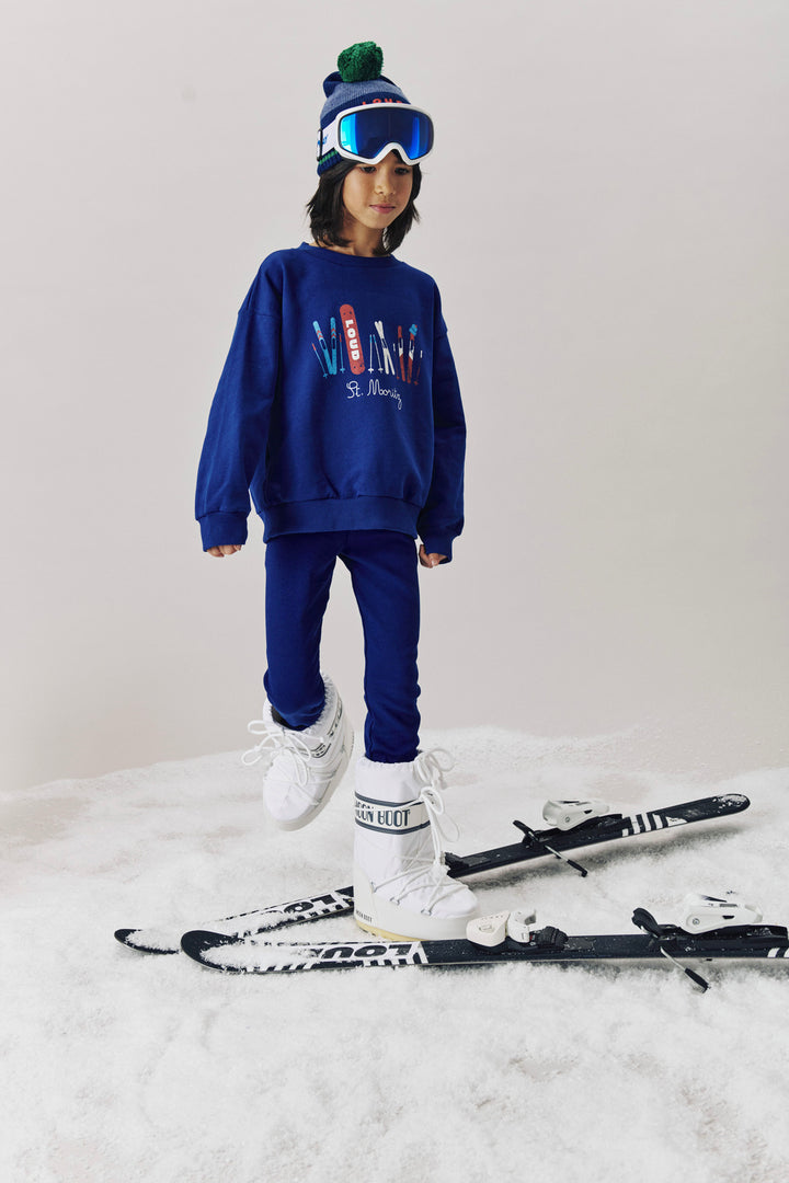 UJ07 ST. MOTITZ SWEATER - BLUE NAVY