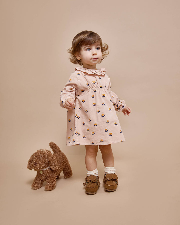 5949-BB NAÏF DRESS-ROSE