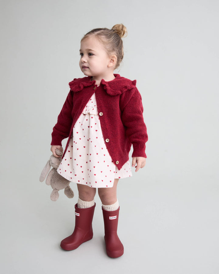 271 BB GIRLY CARDIGAN - CHERRY
