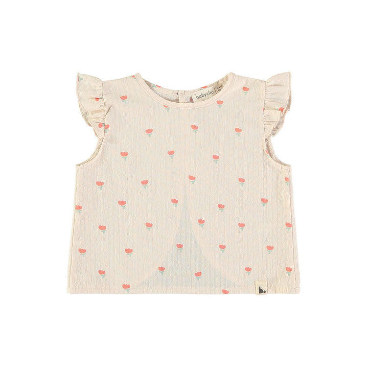 TOP - POPPIES ECRU