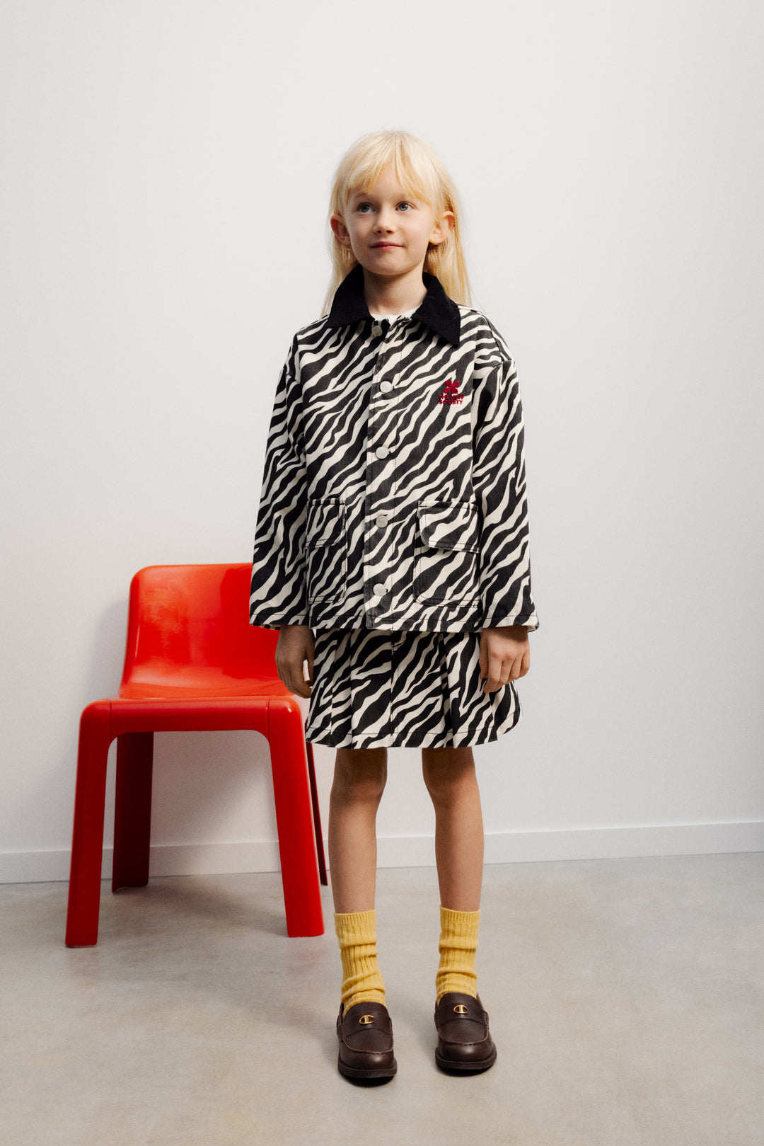W26SSKIZ135 Dakota Special Skirt Zebra Print