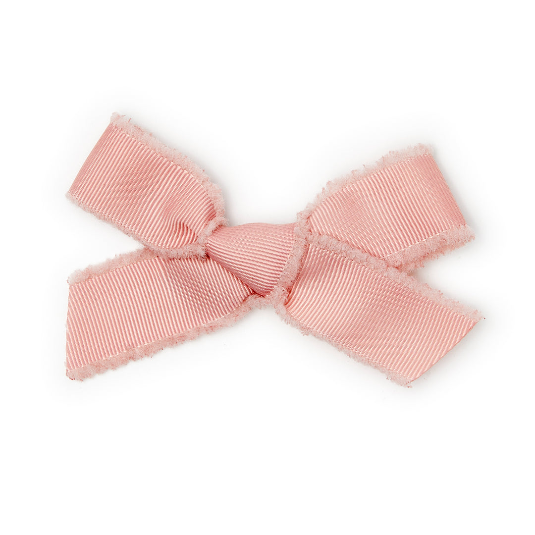 Le Enfant-Raw Edge Bow 2 pack-Pink