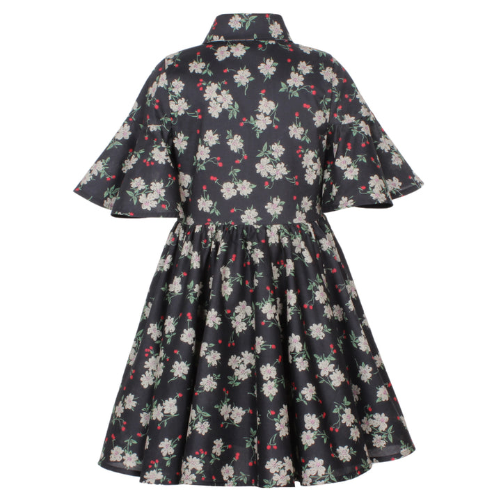 LITTLE SISTER DRESS-CHERRY BLOSSOM