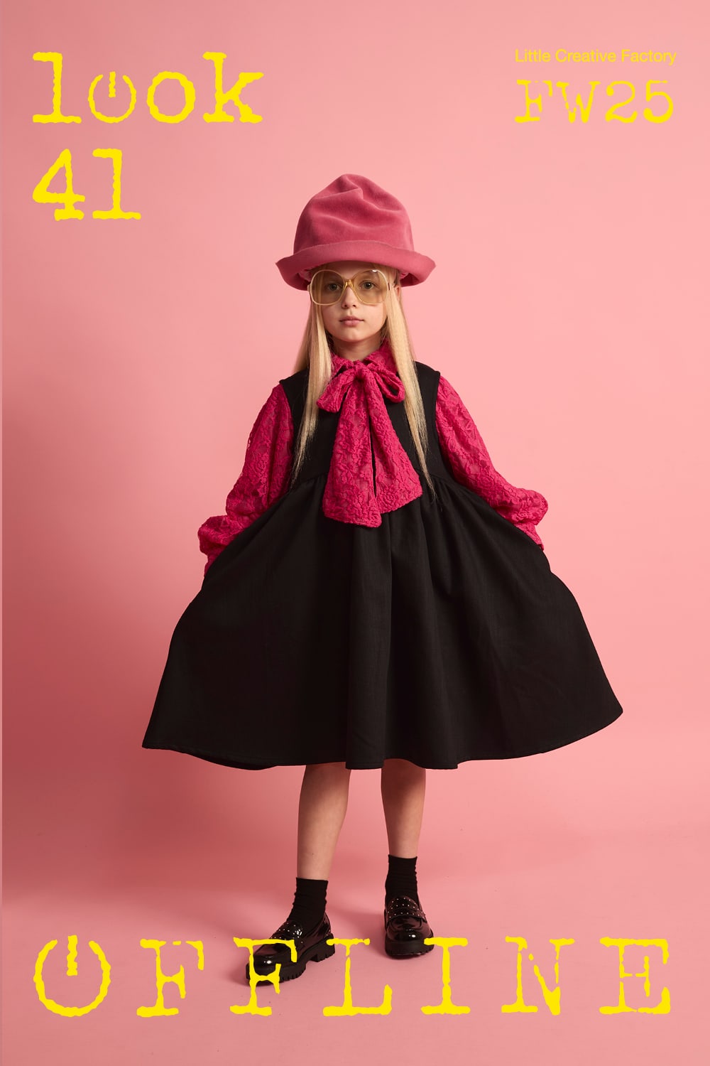 Denim Apron Dress-Black