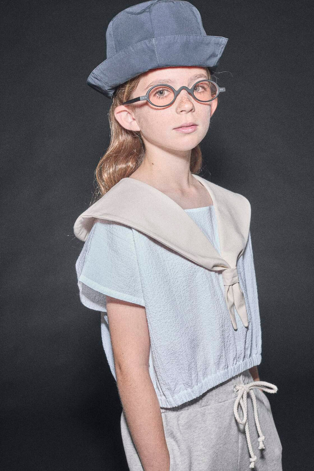 CRUISE COLLAR TOP-White