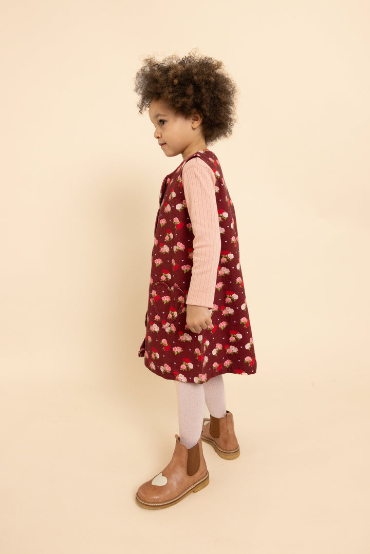 F11081-Riley Dress-Cranberry Rose