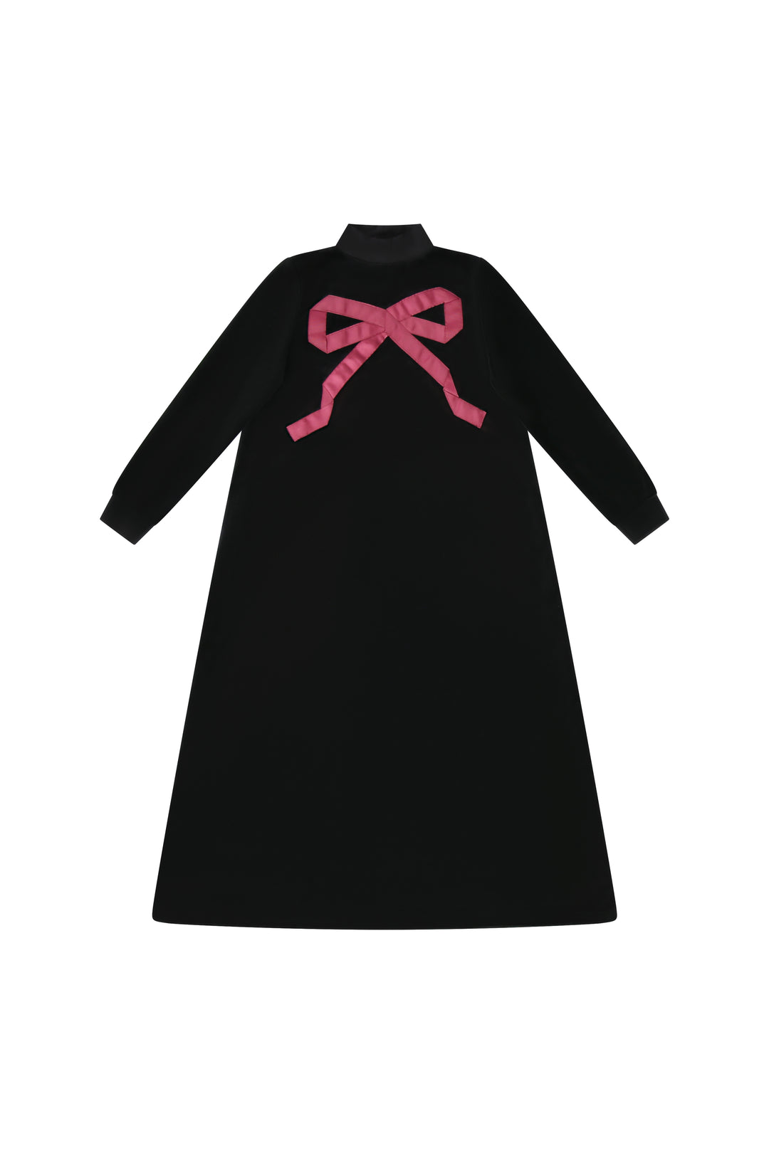 M922 Raspberry Ribbon Bow Maxi - Short Length