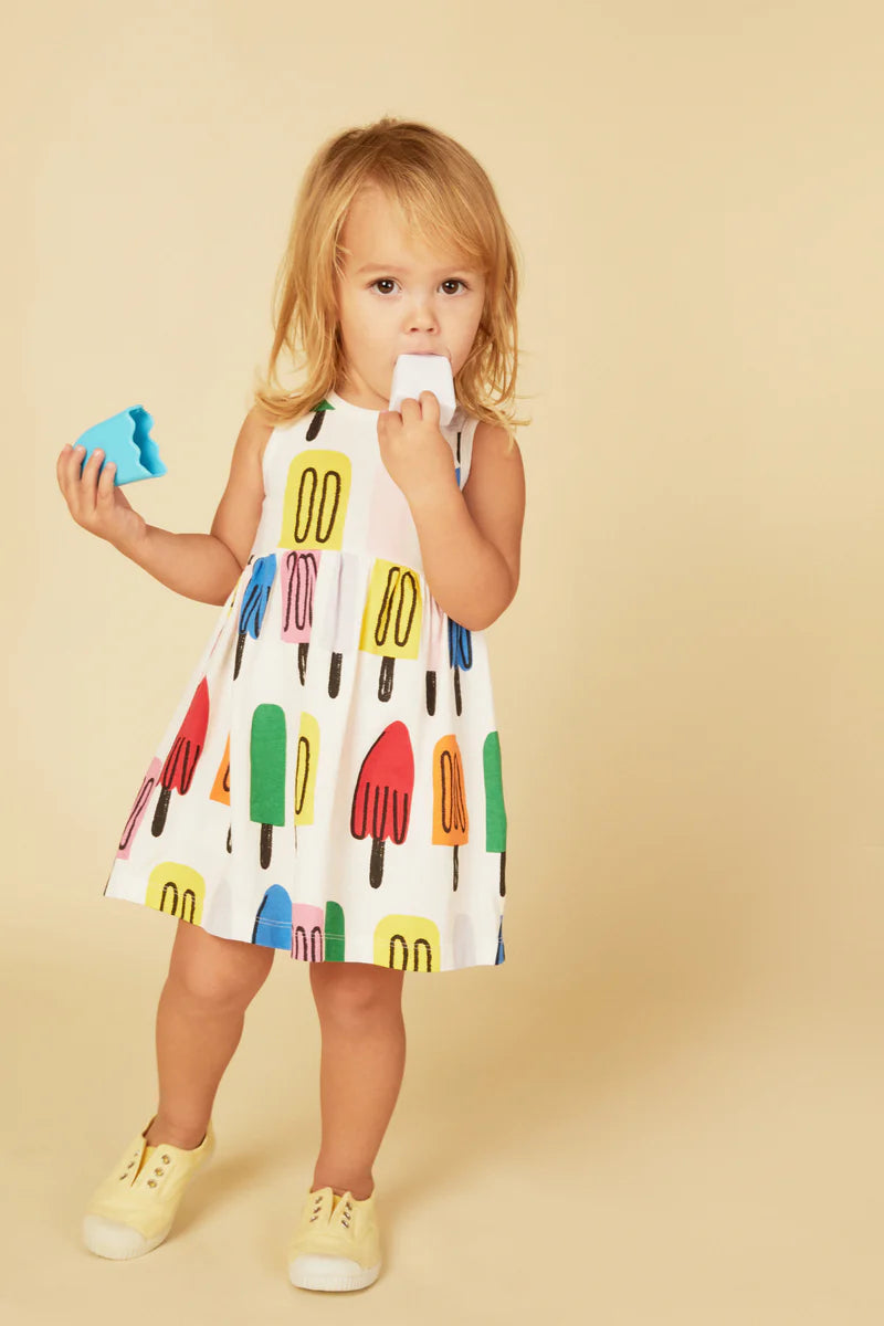 ICE POPS BABY TANK DRESS-Natural/Summer-Natural/Summer