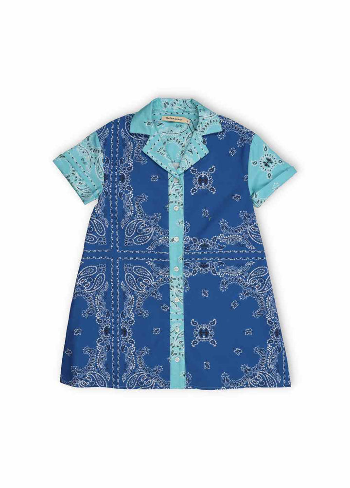 MILETO SPECIAL DRESS-Cobalto Milkyblue