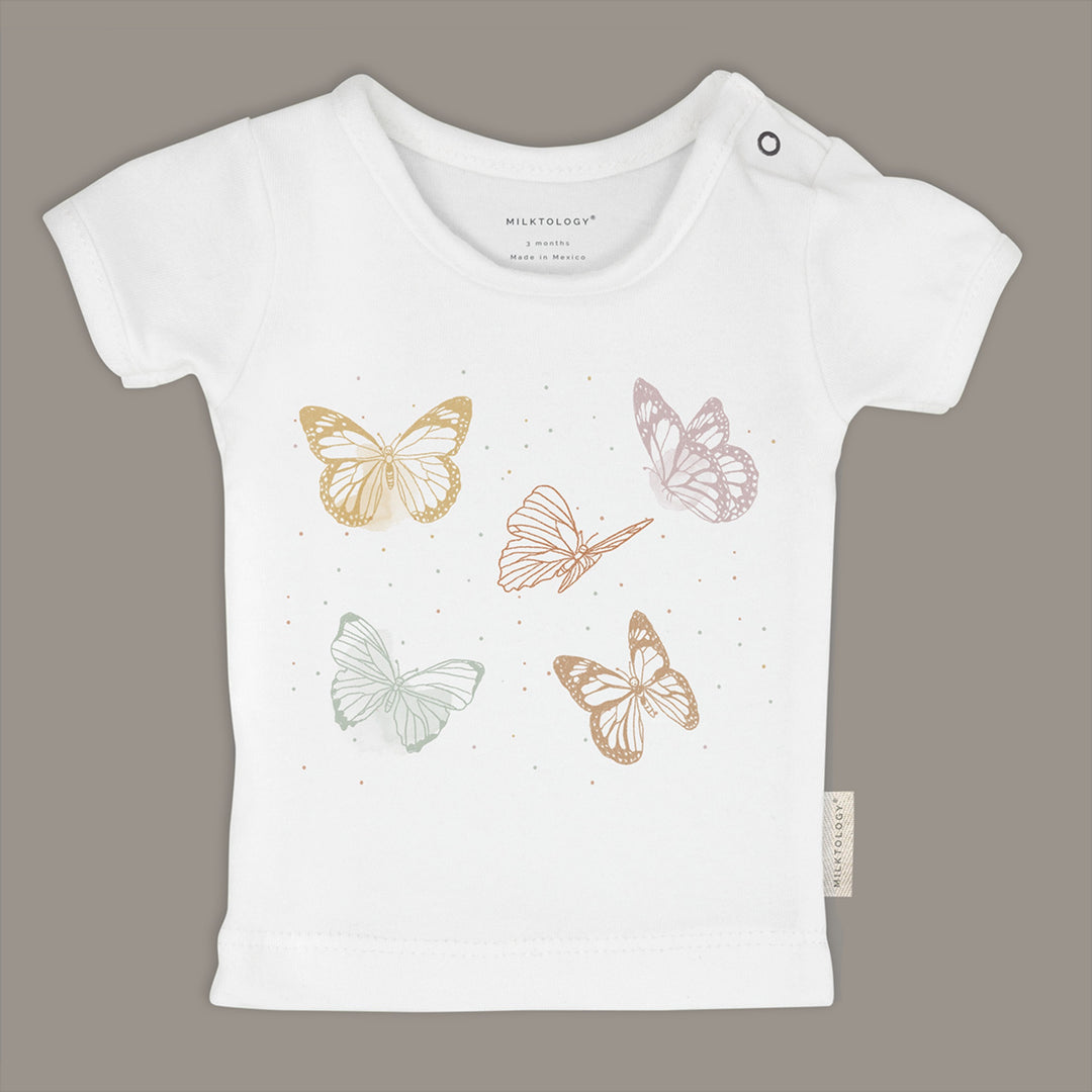 1394-Rainbow Butterflies T-shirt