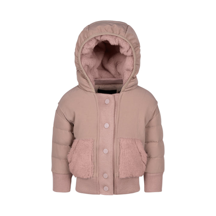 MJ201-Baby Knit Coat-Blush