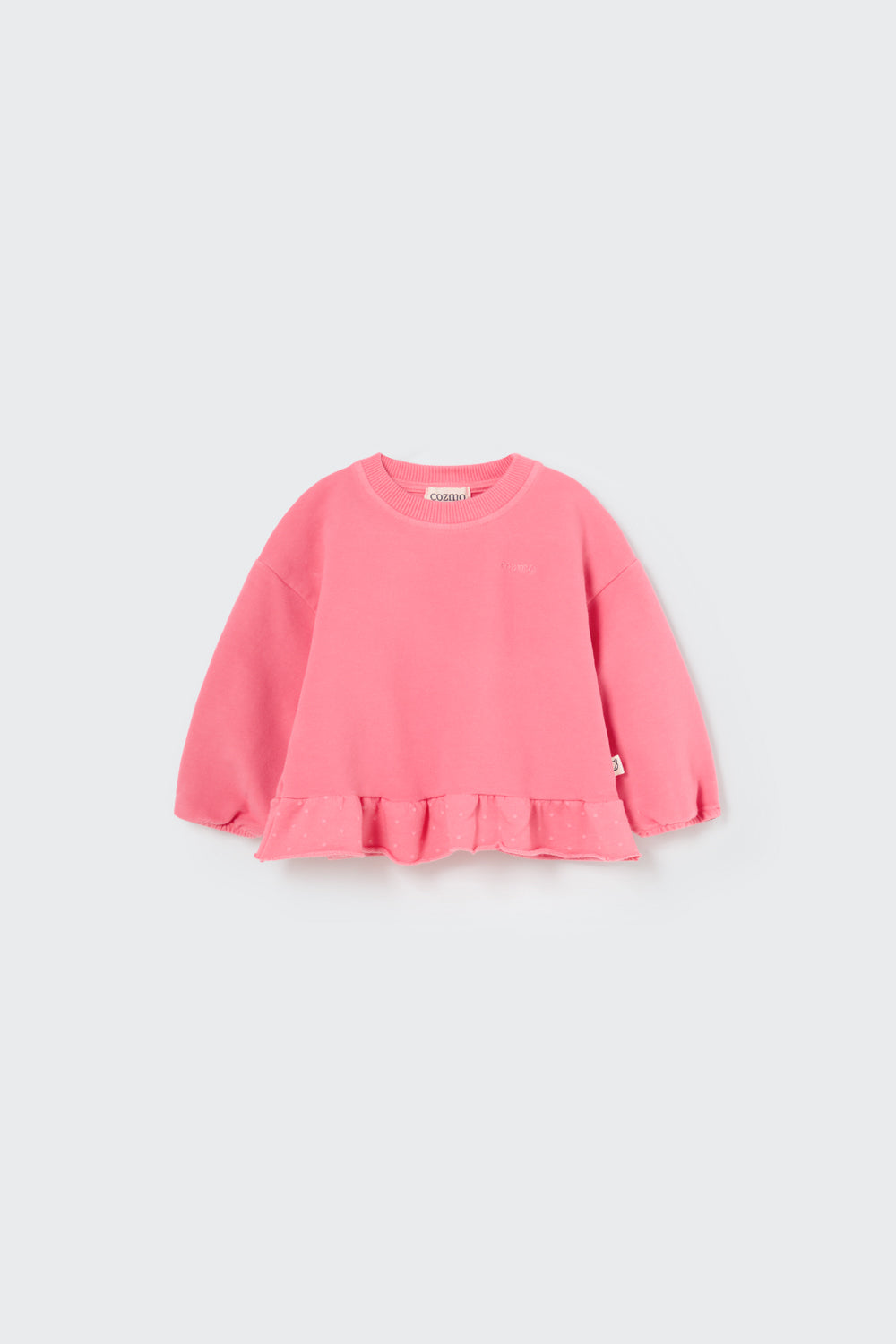 MOIRA234S5-SOFT PLUSH BABY SWEATSHIRT-confetti pink