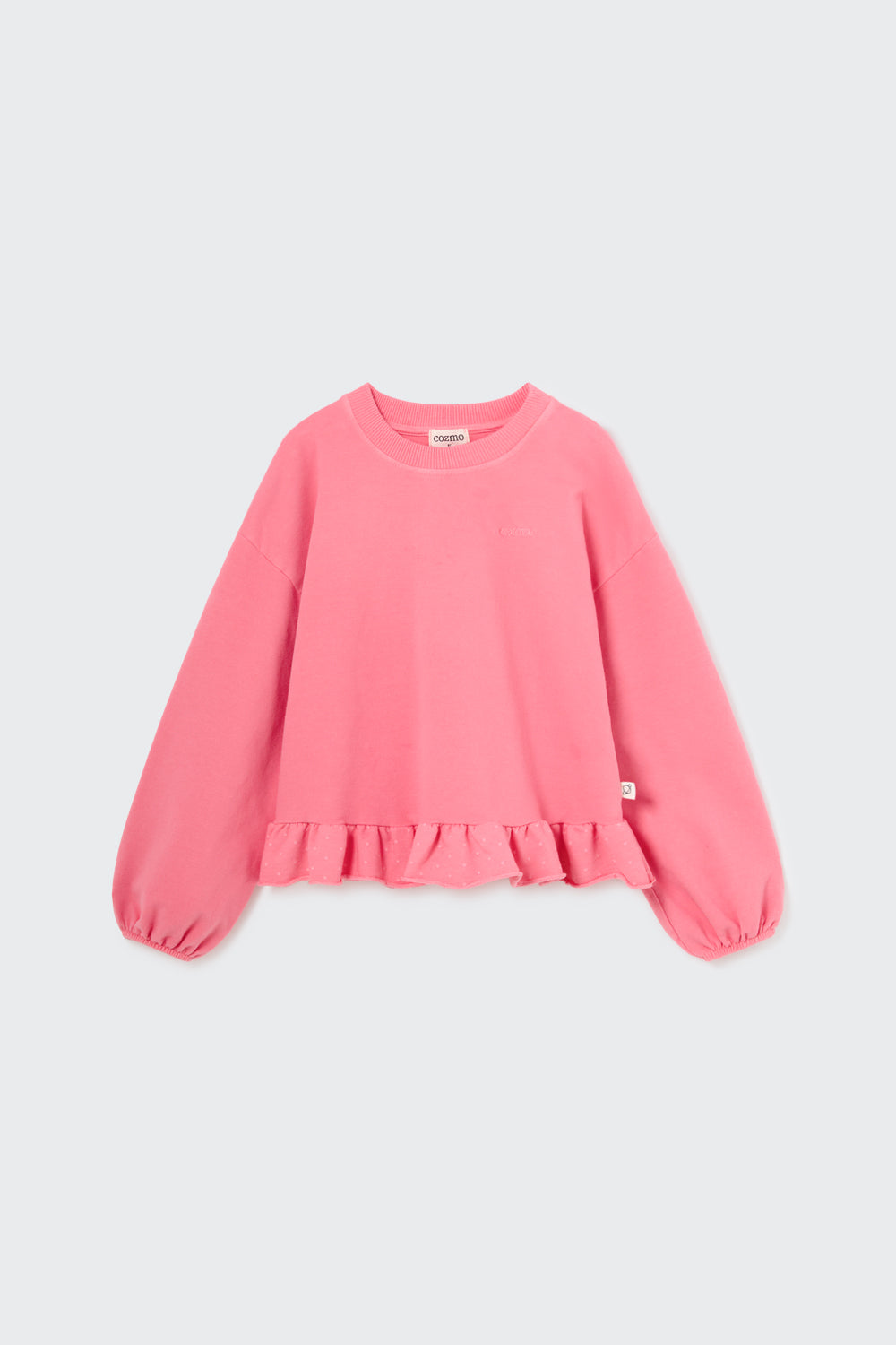 MOIRA234S5-SOFT PLUSH SWEATSHIRT-confetti pink