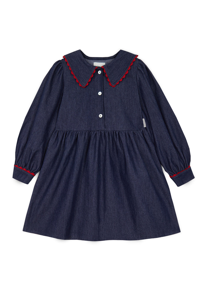 CECILIA DENIM DRESS-DENIM (BLUE)