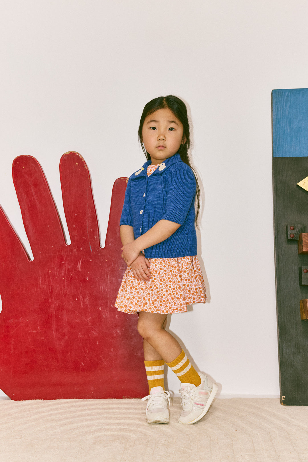 CIRCLE SKIRT-AURA LISSE FIELDS