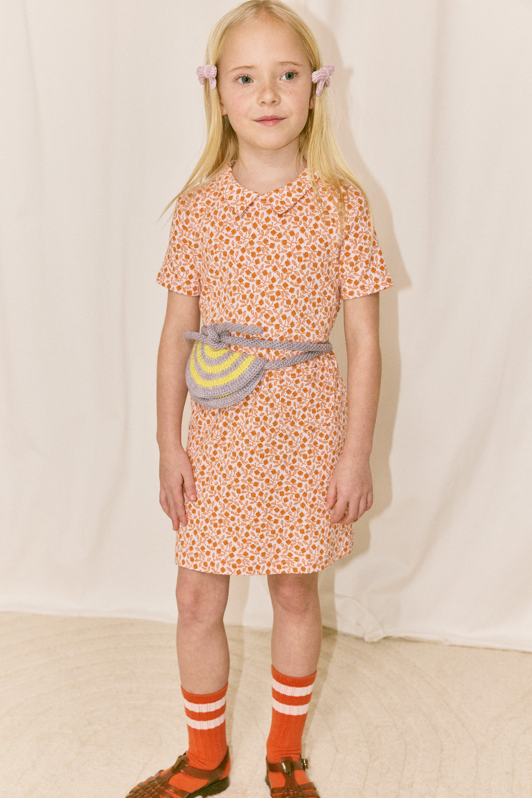 TWIGGY DRESS-AURA LISSE FIELDS