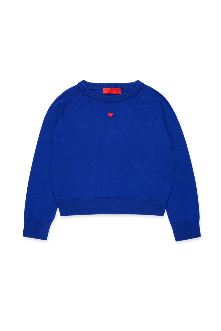 MX0003 MX004-GIRLS WOOL SWEATER W HEART EMBROIDERY-MX856
