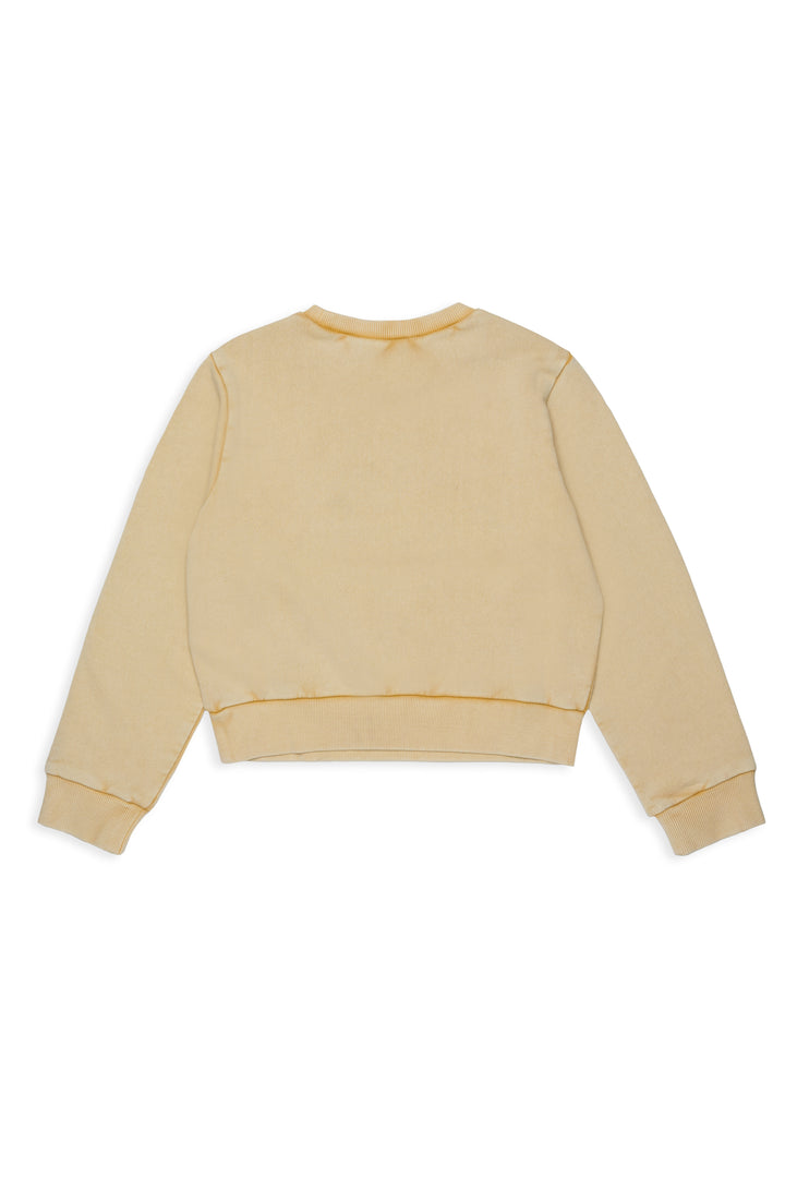 MX0358 MX01X DIJON ACID WASHED SWEATSHIRT WITH MONOGRAM LOGO