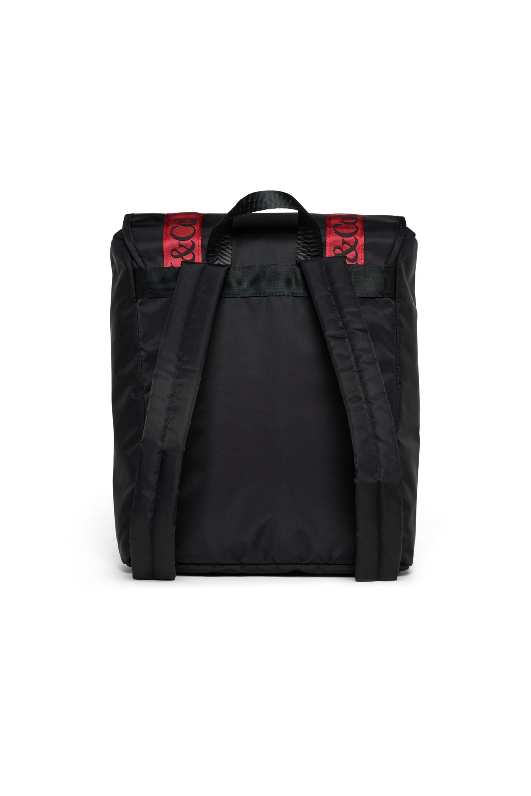 MX0362 MX02T BLACK MAXW13F BACKPACK WITH LOGO ON CONTRASTING STRAPS