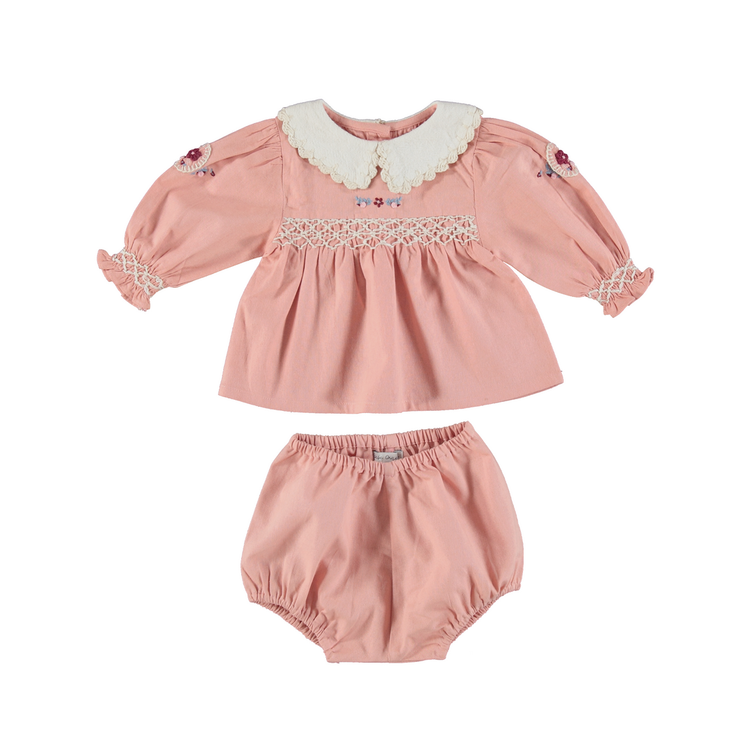Margot Baby Set - Dusty Rose